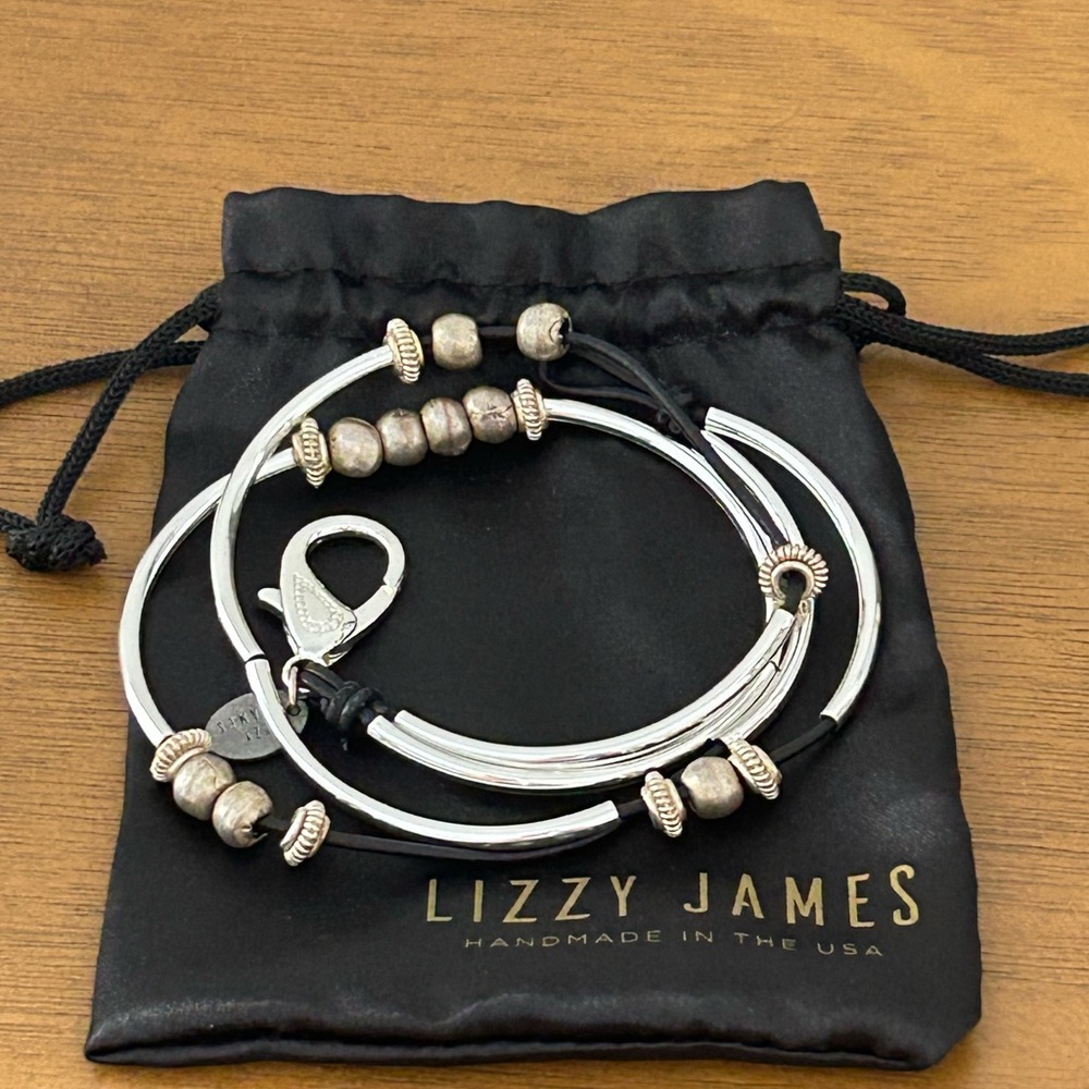 Lizzy James Silver Bracelet